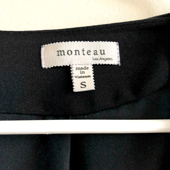 Monteau Cropped Blazer in black - Picture 2 of 2